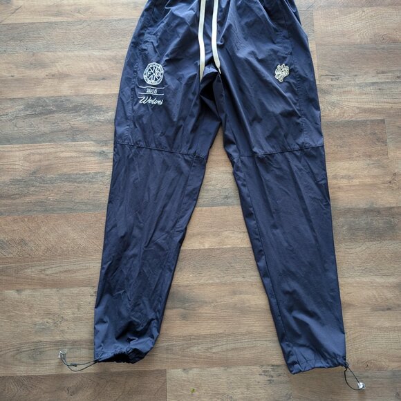 Darc Sport Wolves Club Pants Men Medium Blue Track Sweatpants Joggers Gym Active - Picture 6 of 6
